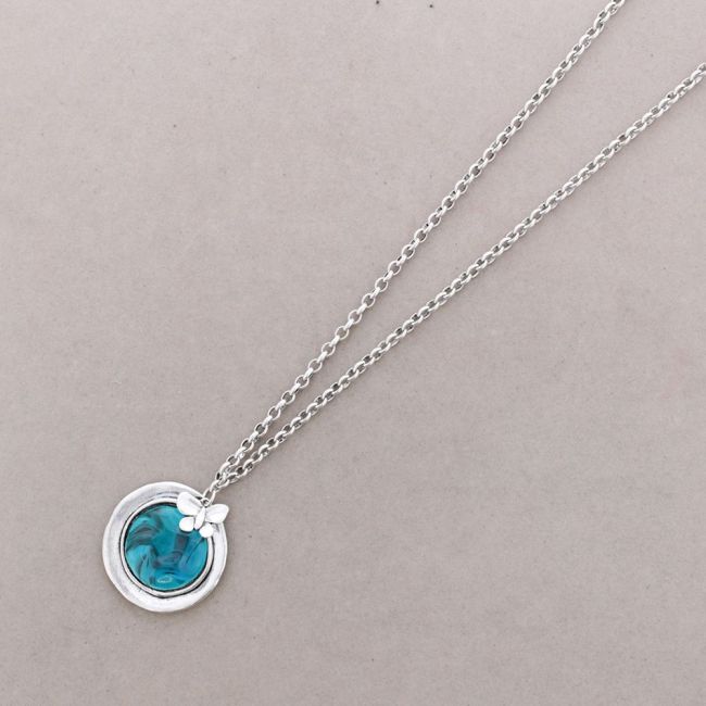 COLLAR LARGO METAL RESINA