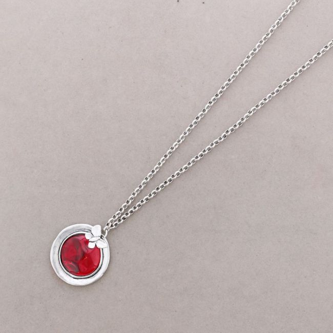 COLLAR LARGO METAL RESINA