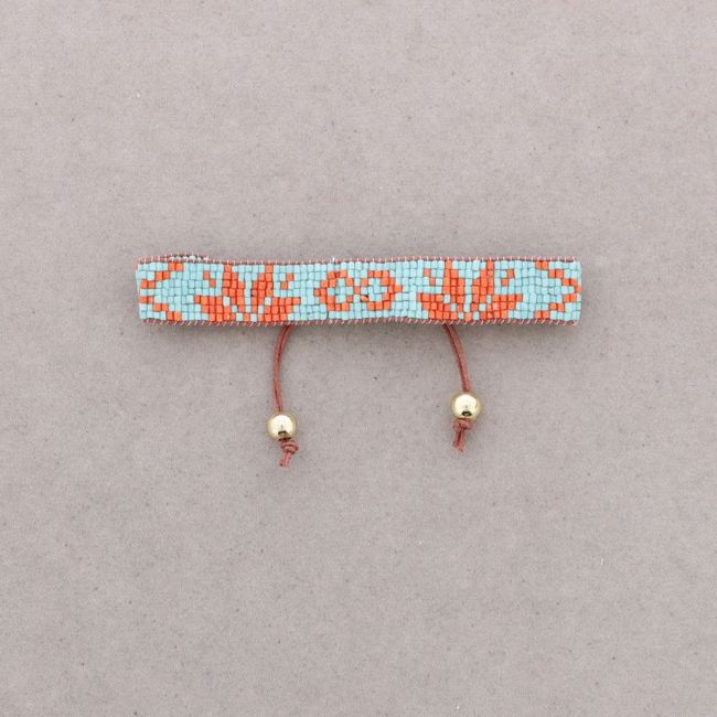 ETHNIC MACRAME BEAD BRACELET