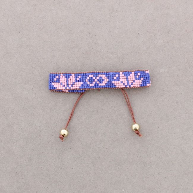 ETHNIC MACRAME BEAD BRACELET