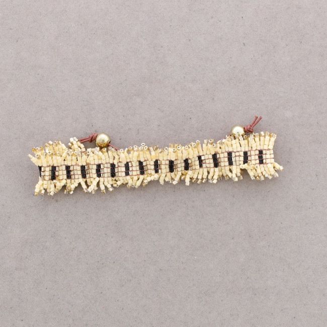 ETHNIC MACRAME BEAD BRACELET