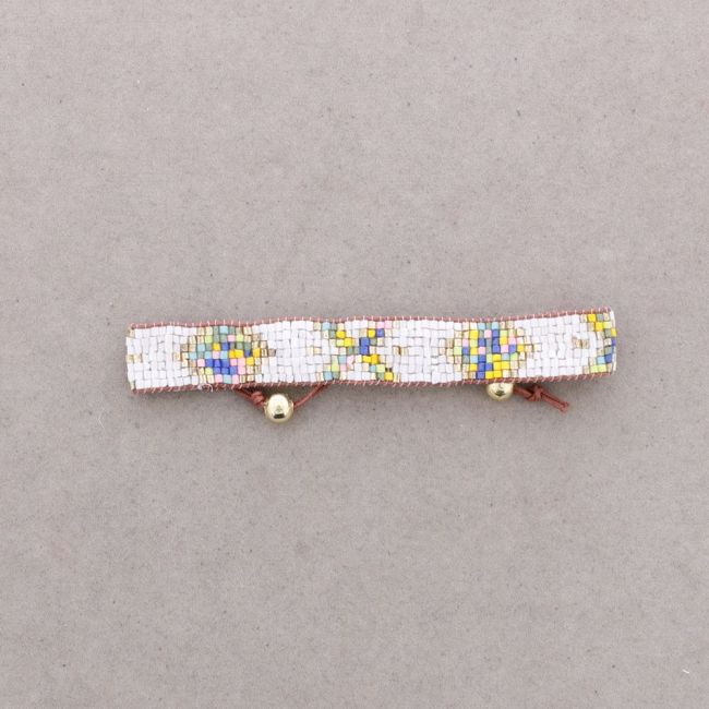 ETHNIC MACRAME BEAD BRACELET