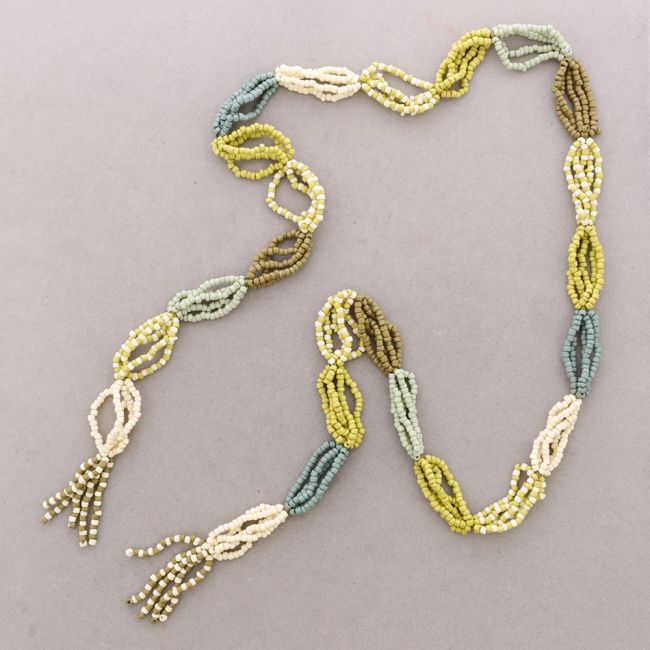 COLLAR LARGO MULTIFUNCIONAL CUENTAS ABALORIOS