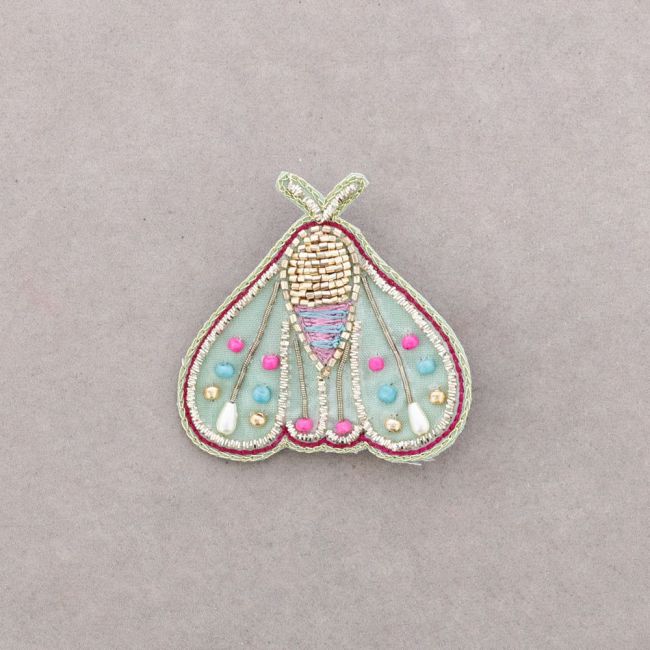 BROCHE INSECTO ABALORIOS