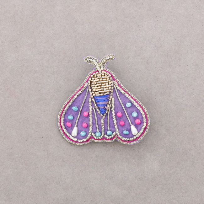 BROCHE INSECTO ABALORIOS