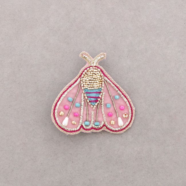 BROCHE INSECTO ABALORIOS