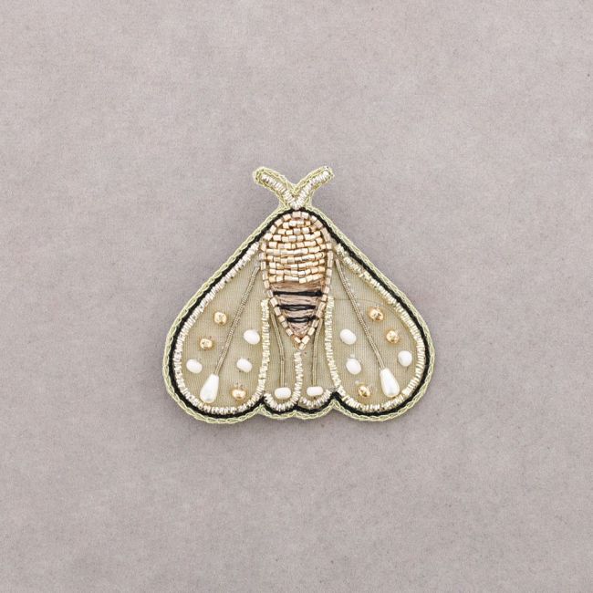 BROCHE INSECTO ABALORIOS