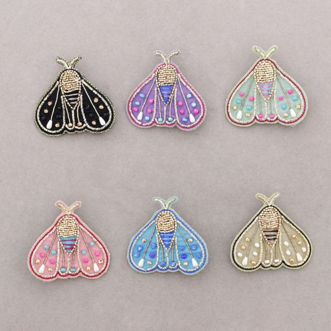 BROCHE INSECTO ABALORIOS