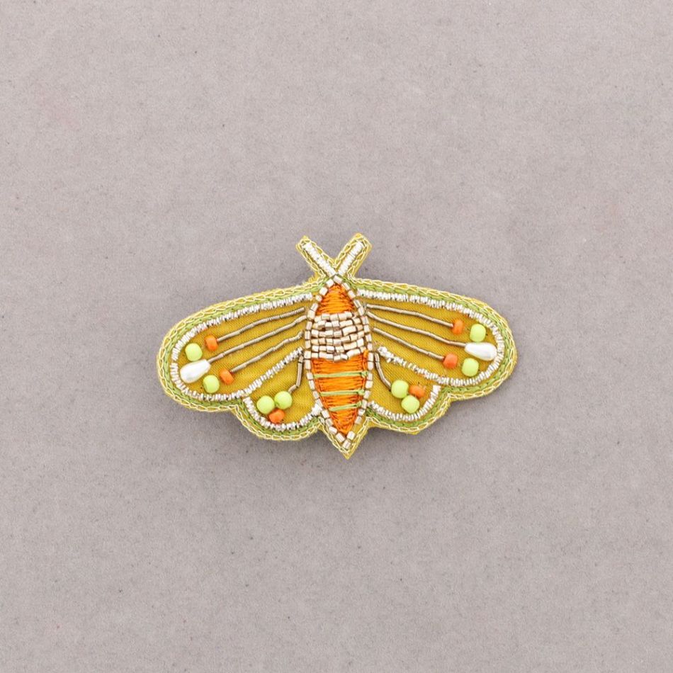 BROCHE INSECTO ABALORIOS
