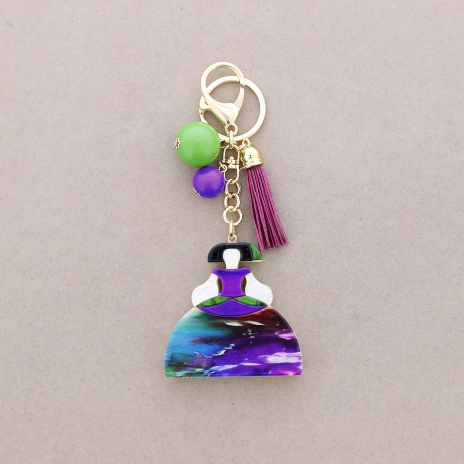 MENINA RESIN KEYCHAIN