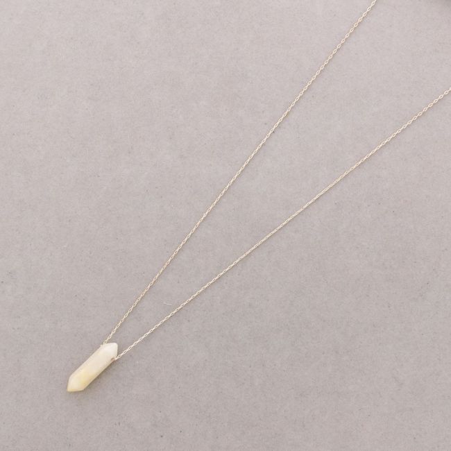 LONG STONE NECKLACE