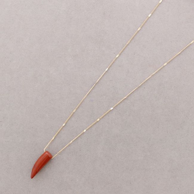 LONG STONE NECKLACE