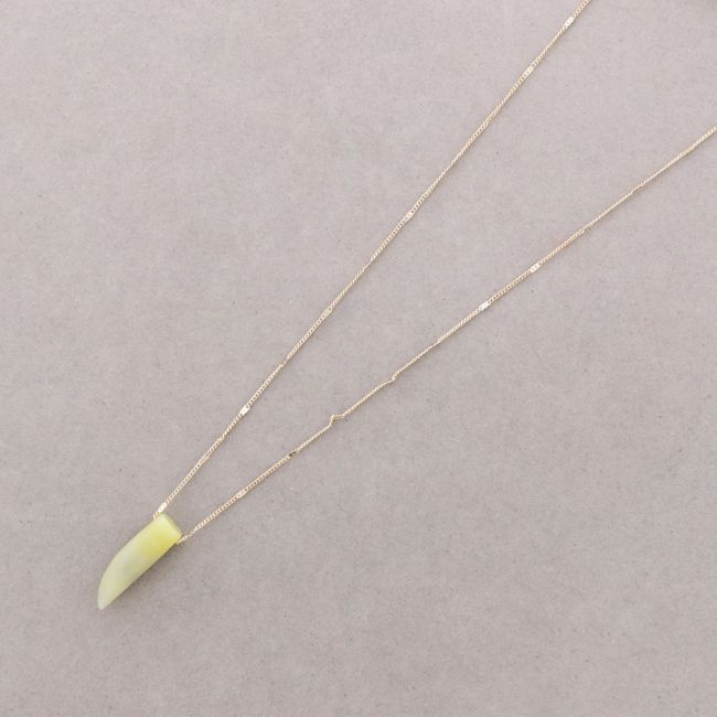 LONG STONE NECKLACE