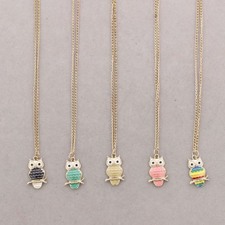 COLLAR MIDI COLG.METAL ESMALTE