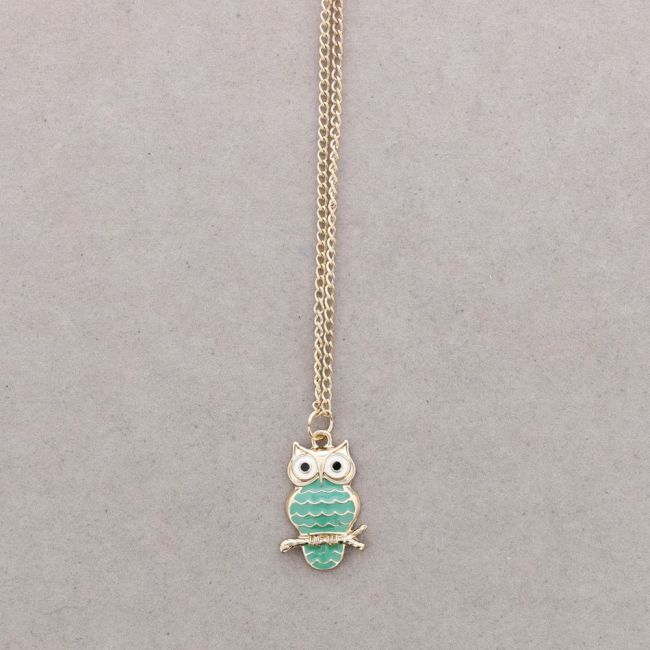 COLLAR MIDI COLG.METAL ESMALTE
