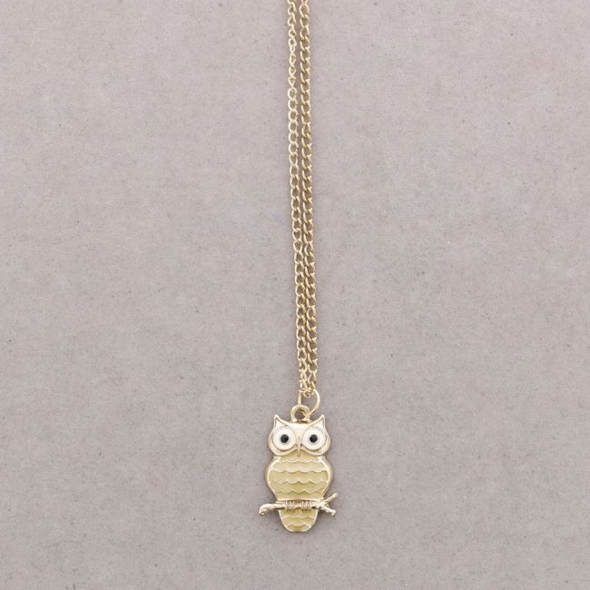 COLLAR MIDI COLG.METAL ESMALTE