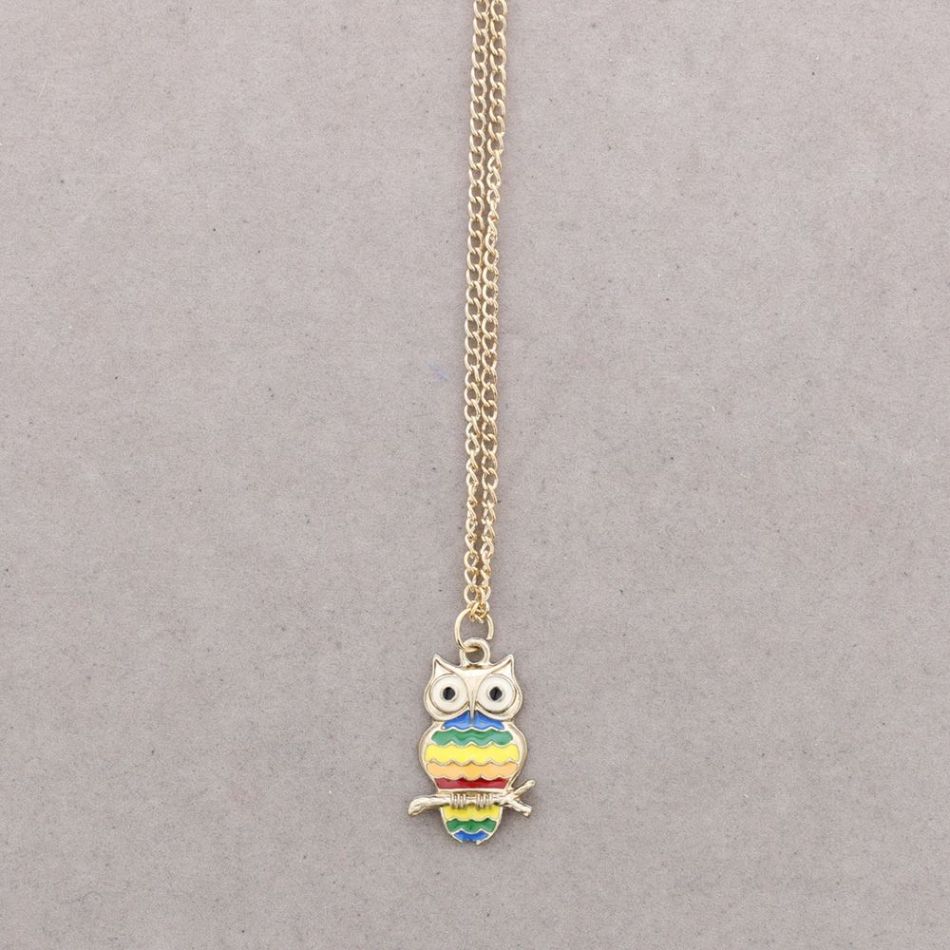 COLLAR MIDI COLG.METAL ESMALTE