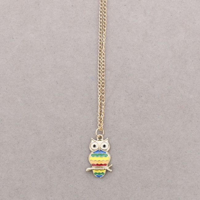 COLLAR MIDI COLG.METAL ESMALTE