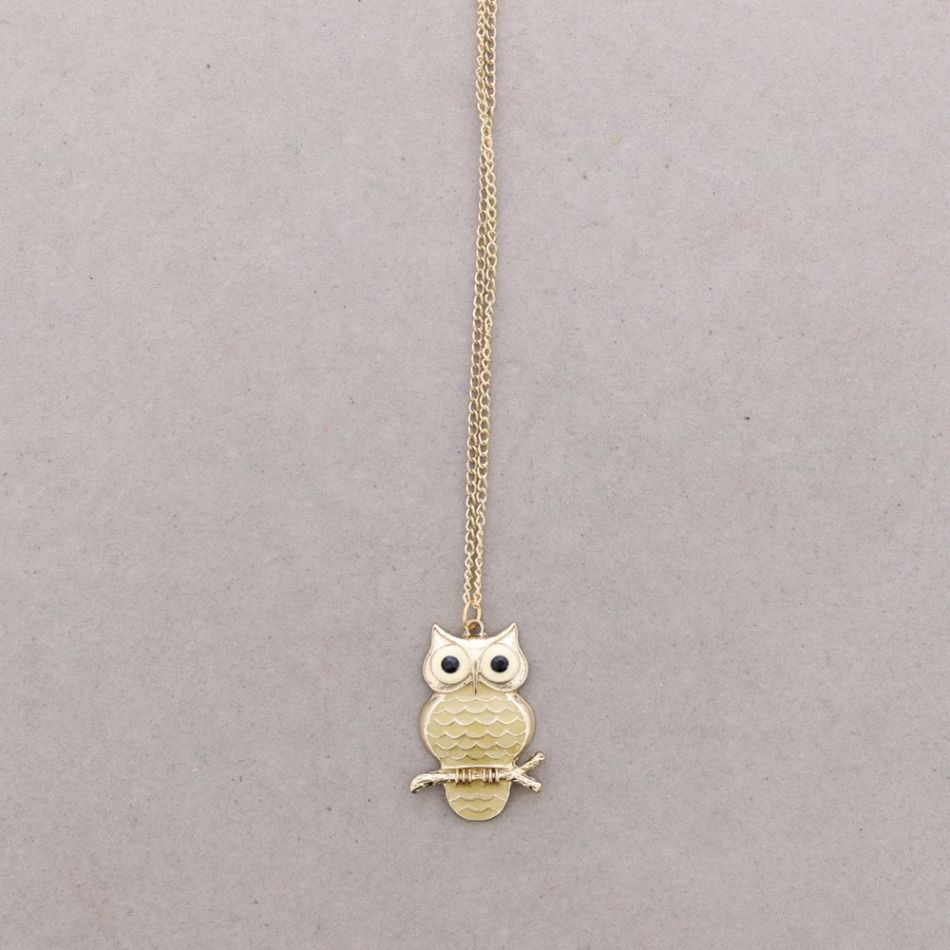 COLLAR LARGO COLG.METAL ESMALTE