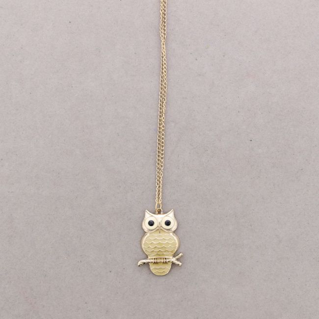 COLLAR LARGO COLG.METAL ESMALTE