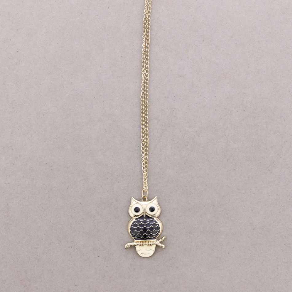 COLLAR LARGO COLG.METAL ESMALTE