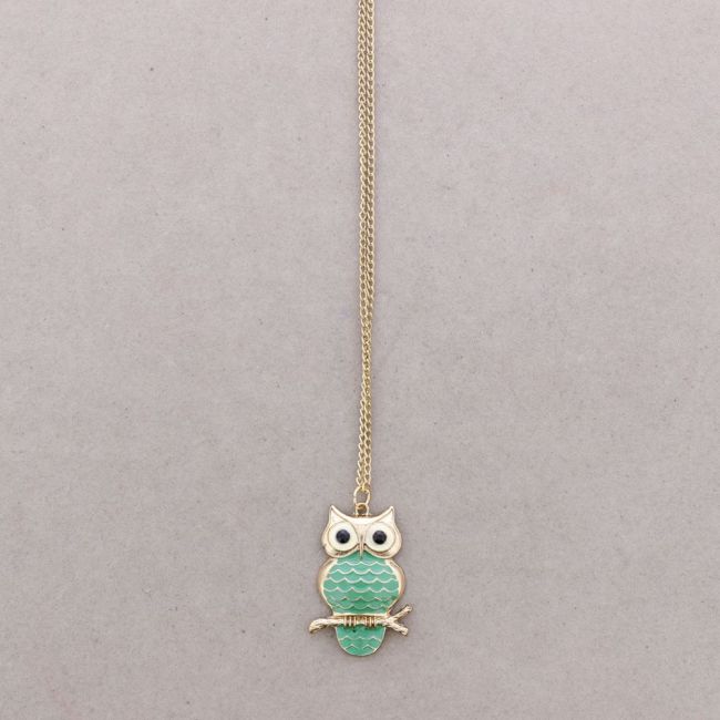 COLLAR LARGO COLG.METAL ESMALTE