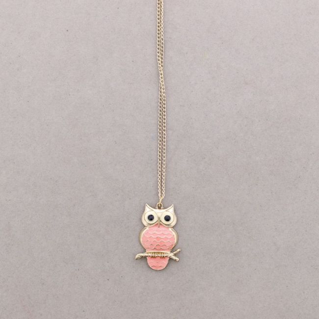 COLLAR LARGO COLG.METAL ESMALTE