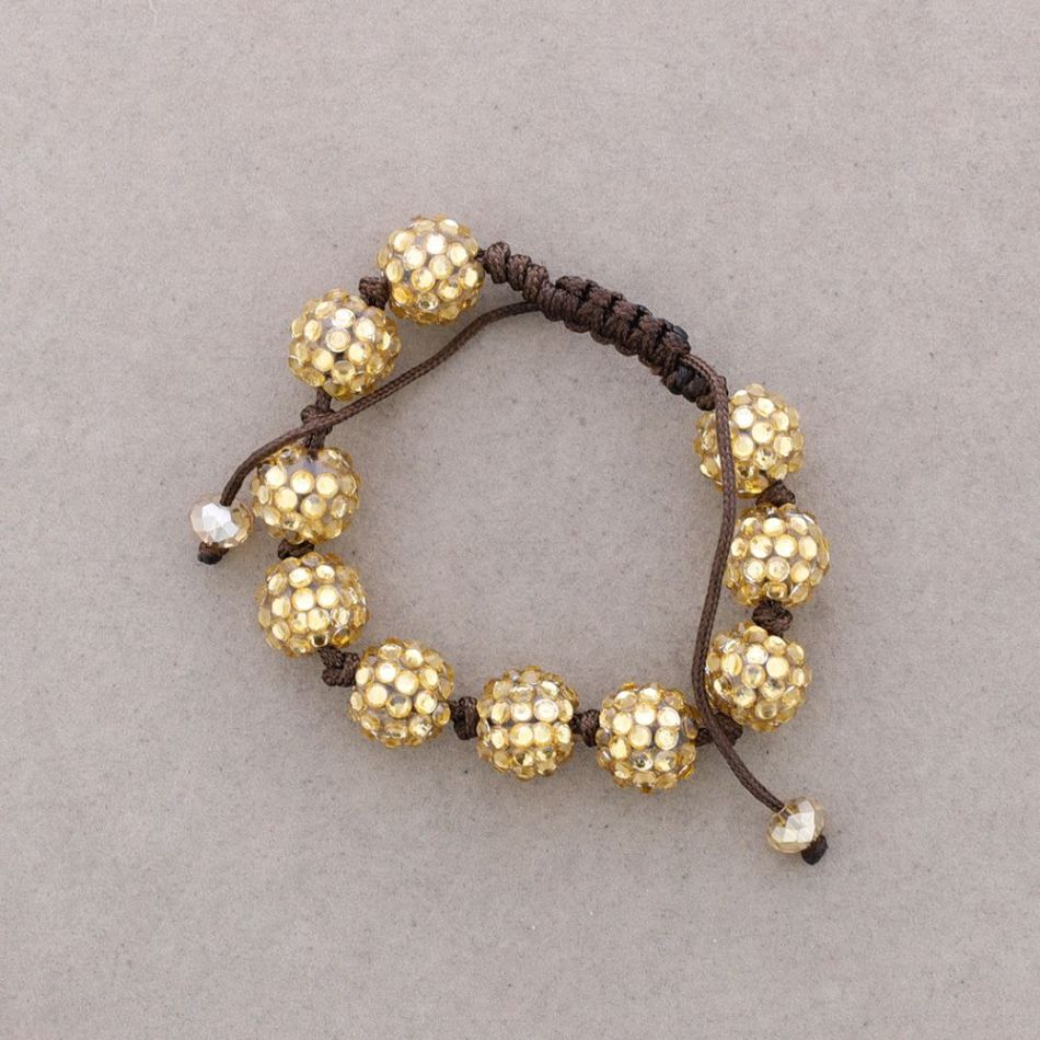 MACRAMÉ BALL BRACELET