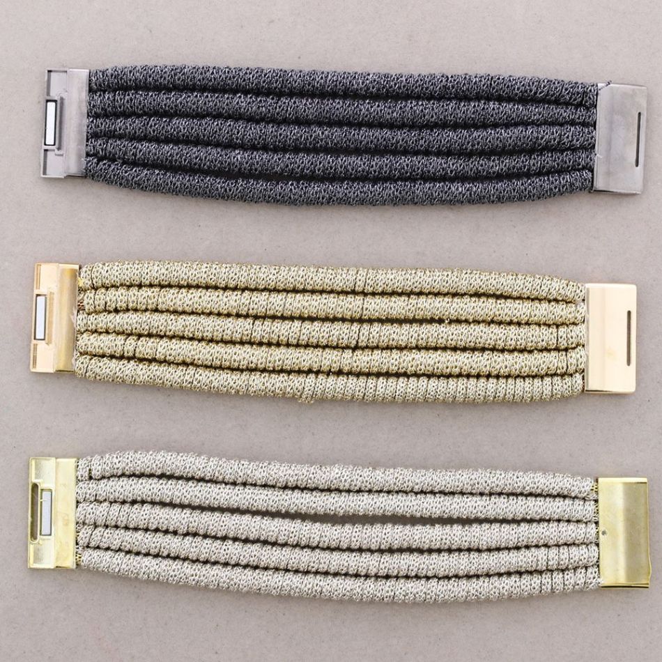 PULSERA 4 CORDONES CIERRE IMÁN