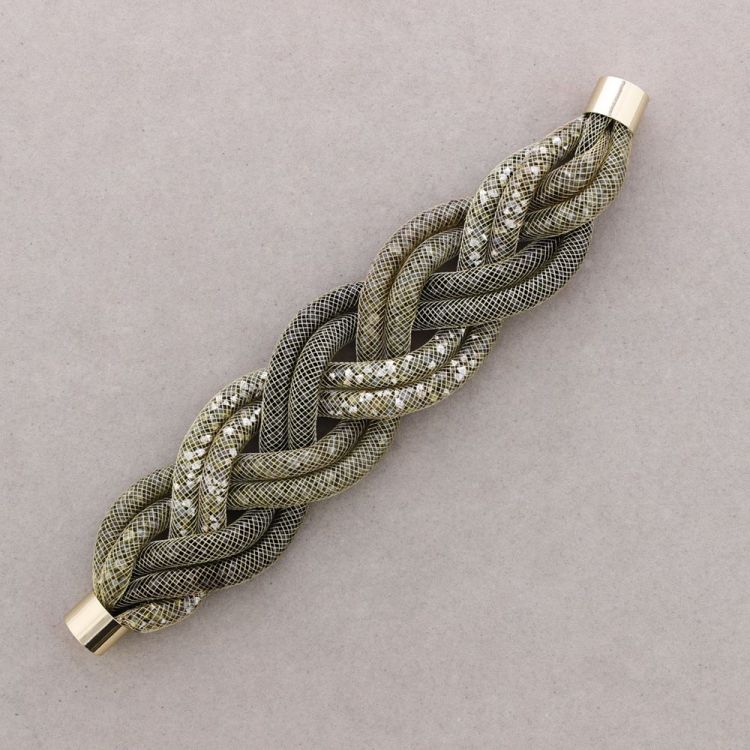 TUBED BRAIDED BRACELET