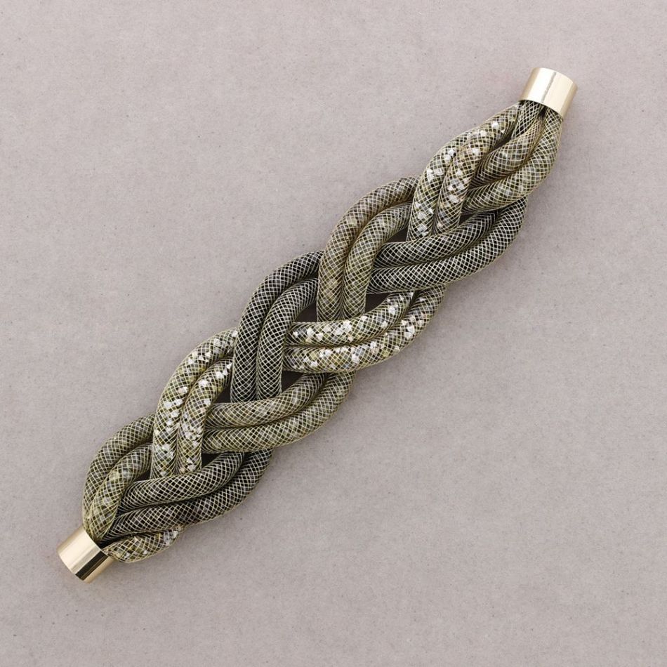 TUBED BRAIDED BRACELET