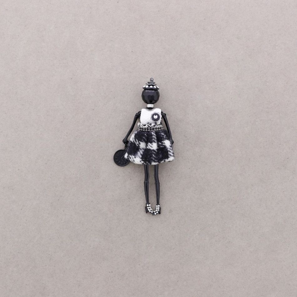 HANGING BROOCH DOLL