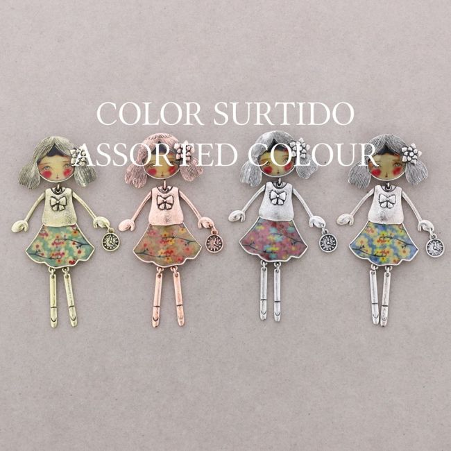 DOLCE BAMBOLINA BROOCH