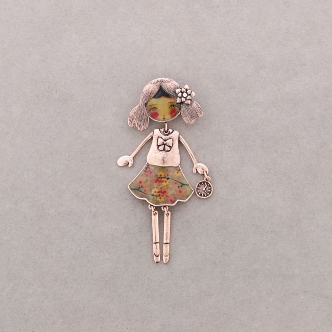 DOLCE BAMBOLINA BROOCH