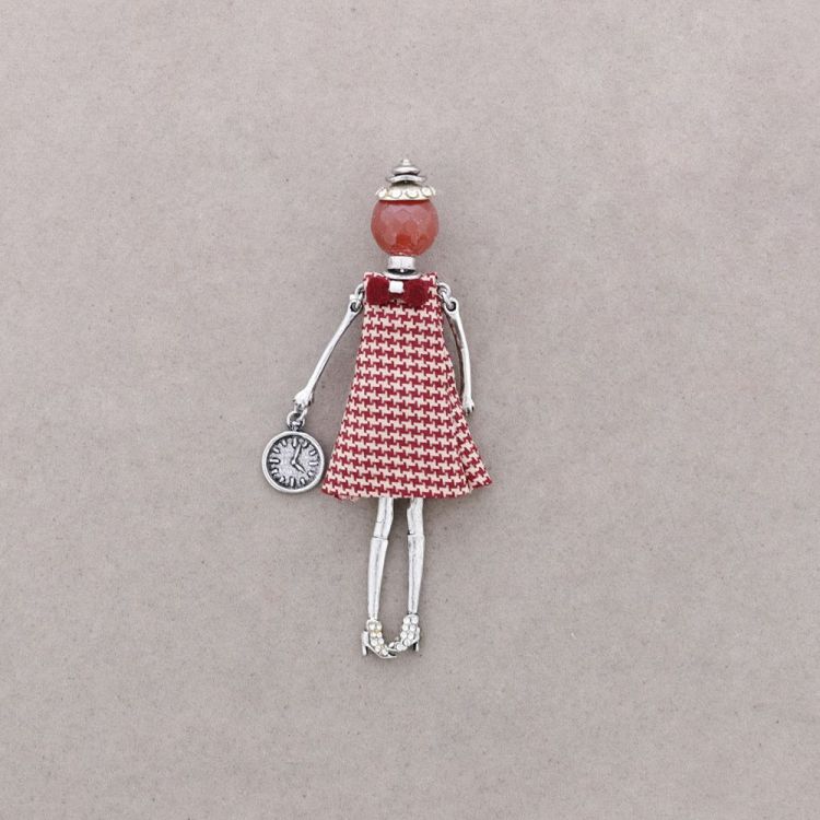 BROCHE METAL MUÑECA
