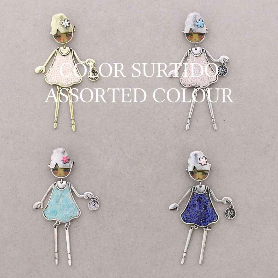 Ballerina brooch