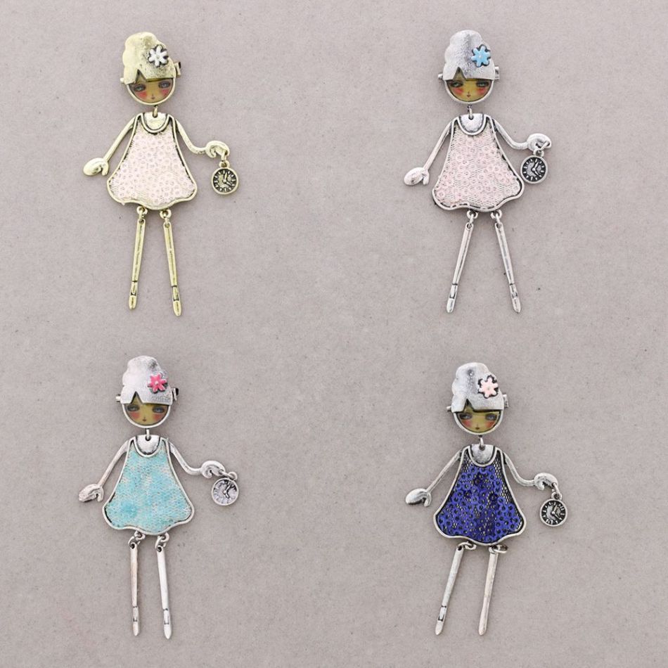 Ballerina brooch