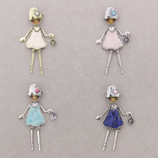 Ballerina brooch