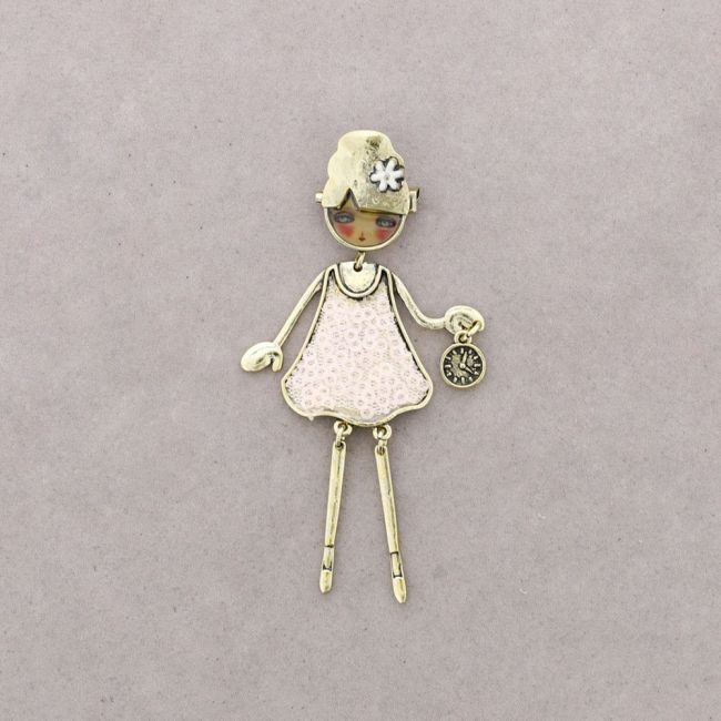 Ballerina brooch