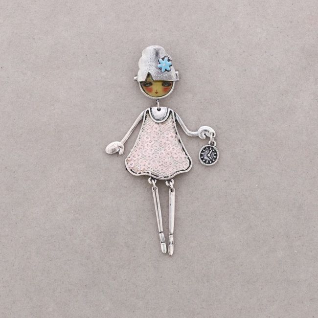 Ballerina brooch