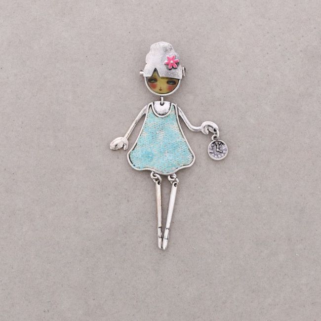 Ballerina brooch