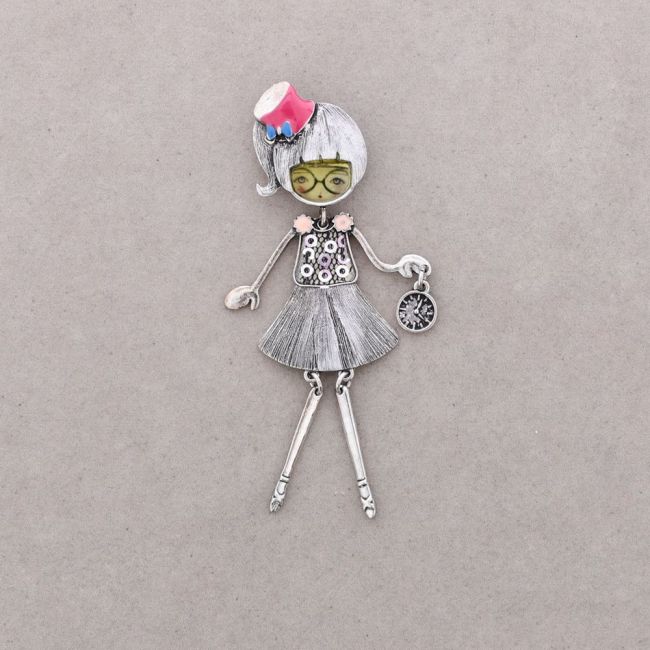 DOLCE BAMBOLINA BROOCH