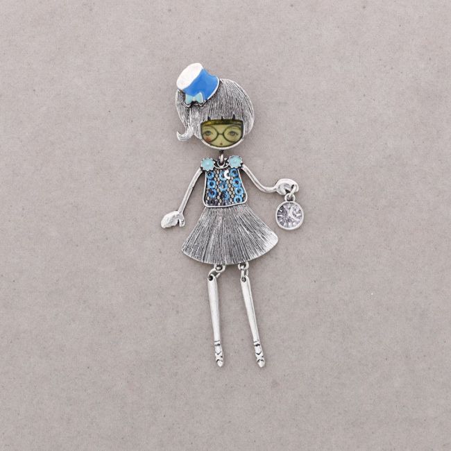 DOLCE BAMBOLINA BROOCH