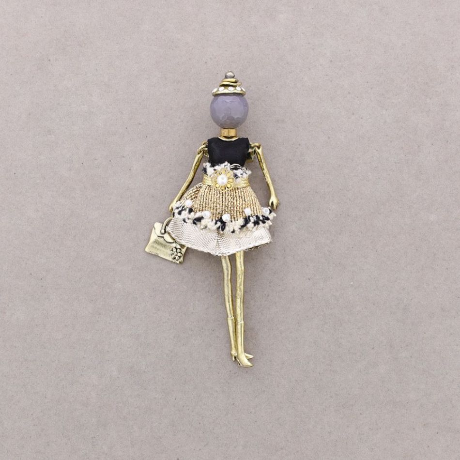 DOLL BROOCH