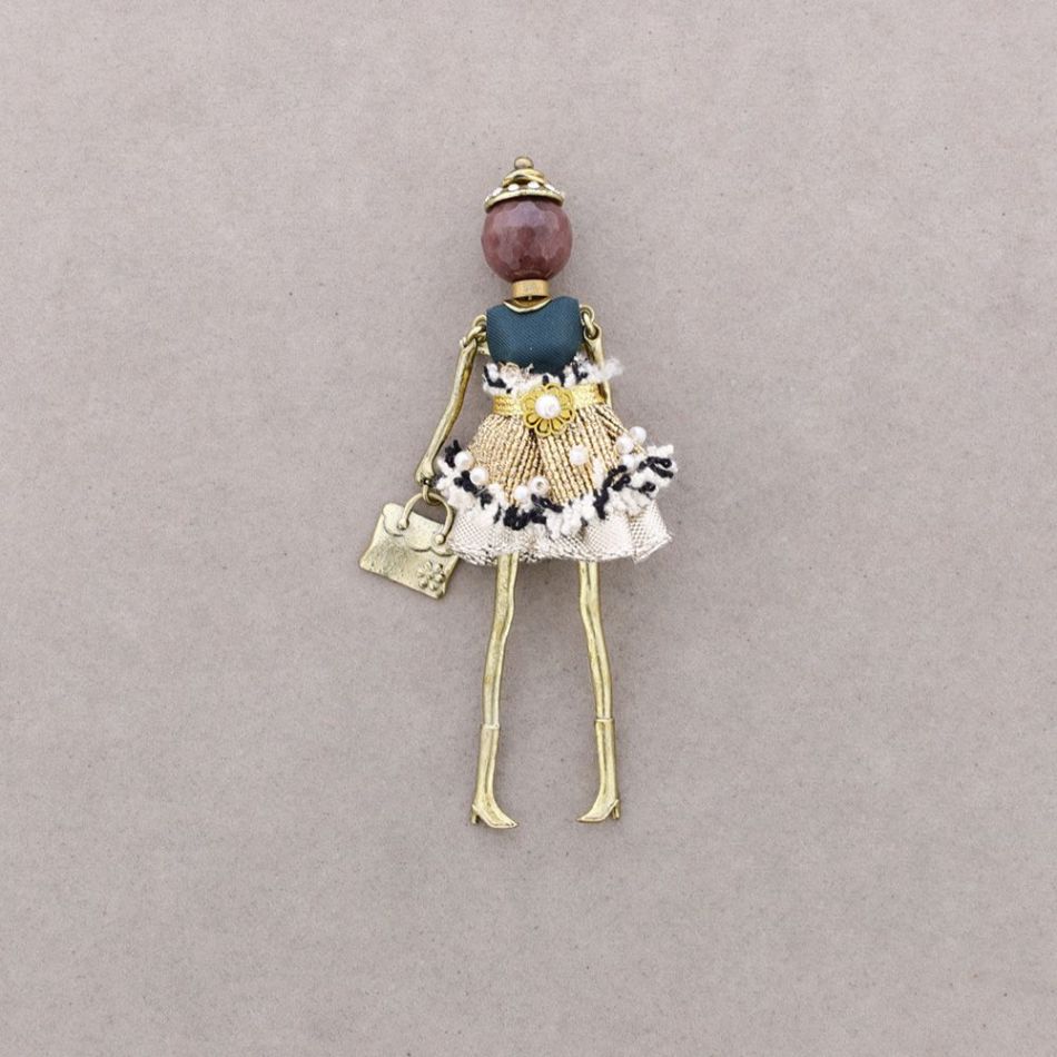 DOLL BROOCH