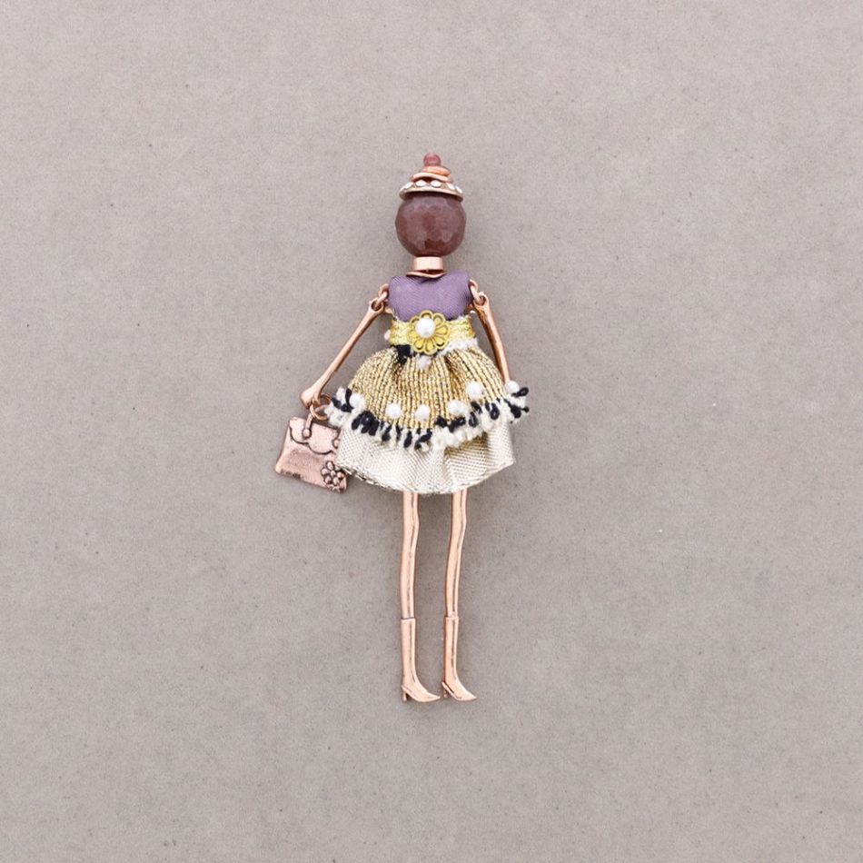 DOLL BROOCH