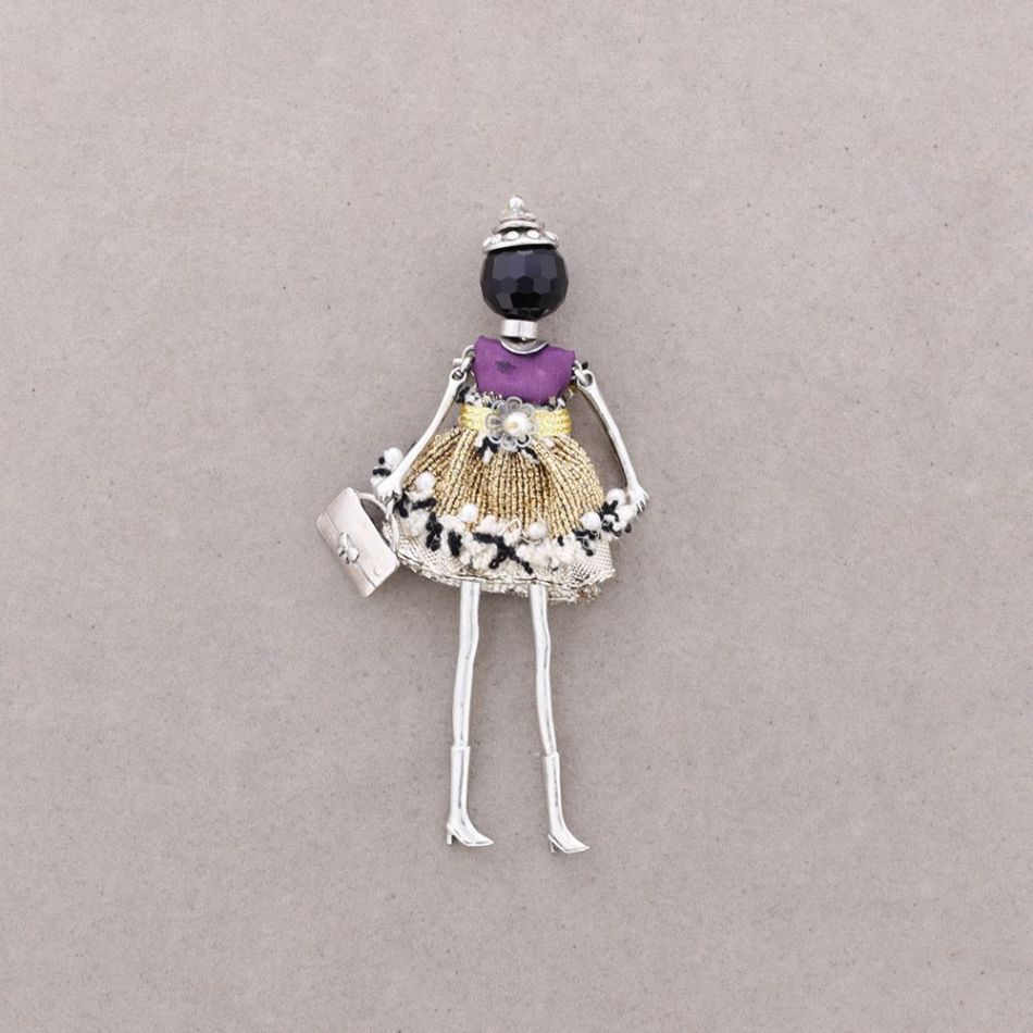 DOLL BROOCH