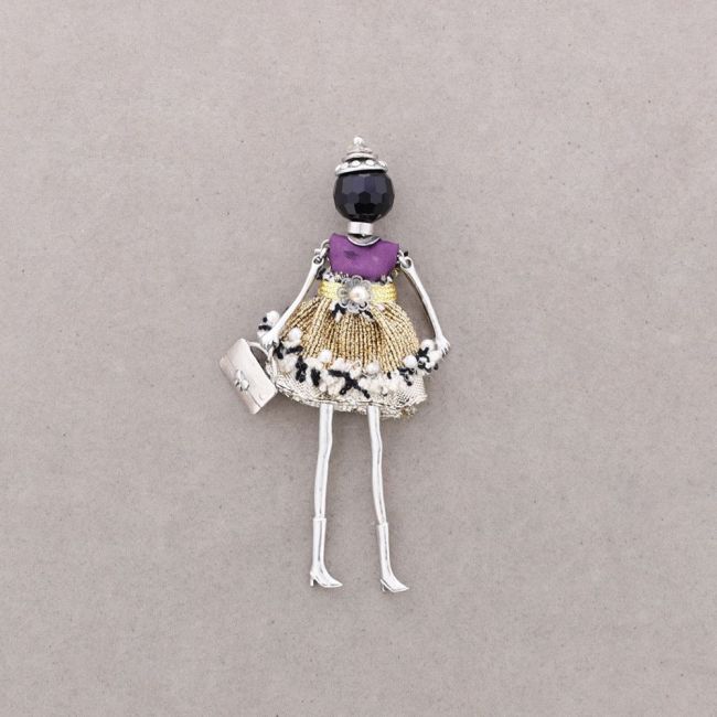 DOLL BROOCH