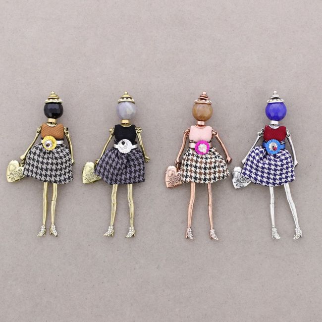 HANGING BROOCH DOLL