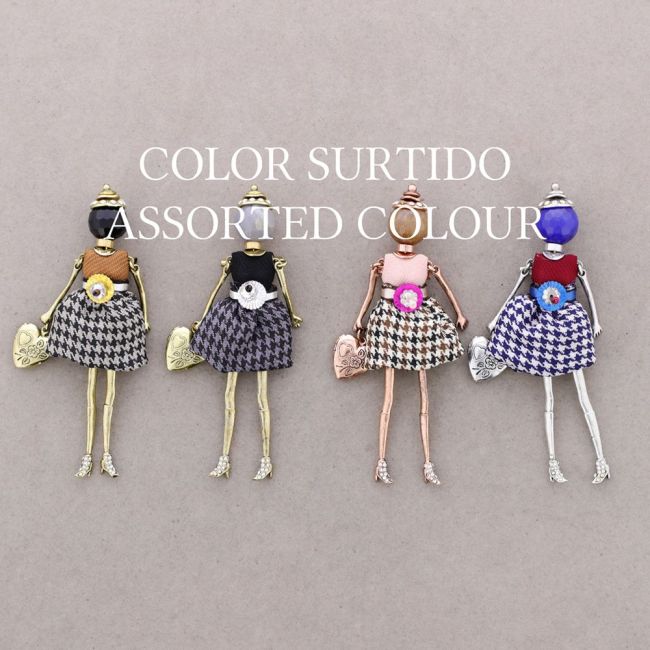 HANGING BROOCH DOLL